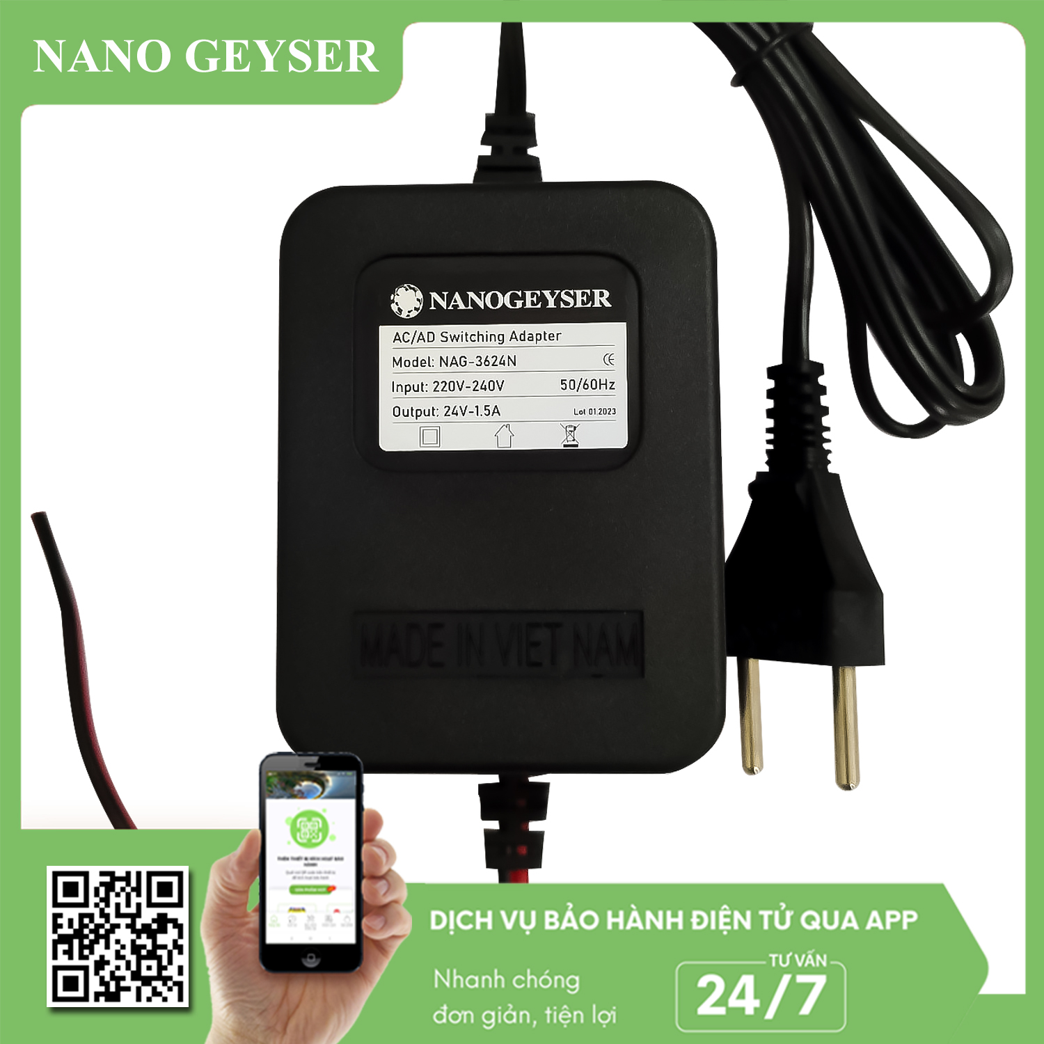 Nguồn 1.5A máy lọc nước